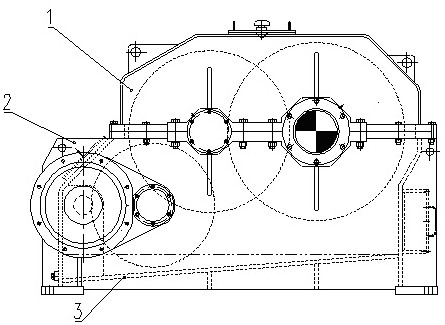 【差减变速器】gearbox-reducer一级斜齿轮减速齿轮箱3d图纸