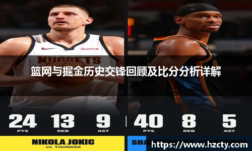 篮网与掘金历史交锋回顾及比分分析详解
